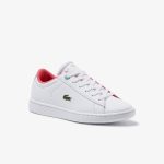 LACOSTE CARNABY EVO 0722 3 WHT/PNK 7-43SUC/SUJ0002B53 - sole-shoes.gr