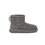 UGG 1017715K GREY KIDS' CLASSIC MINI II - sole-shoes.gr