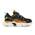 FILA 7YF33002-055 MEMORY SPINEL 3 V BLACK-ORANGE - sole-shoes.gr