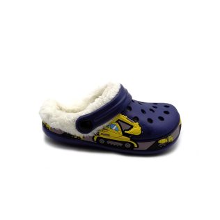 CHILDRENLAND CLOG TRUCKS BLUE - sole-shoes.gr