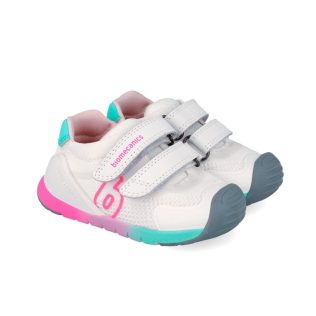 BIOMECANICS 262137-B304 BLANCO Y FUCSIA - sole-shoes.gr