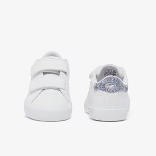 LACOSTE POWERCOURT 1262 751SUI0002080 WHT/BLU - sole-shoes.gr
