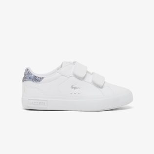 LACOSTE POWERCOURT 1262 751SUI0002080 WHT/BLU - sole-shoes.gr