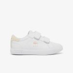 LACOSTE POWERCOURT 1265 71SUI00161Y9 WHT/LT PINK - sole-shoes.gr
