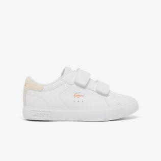 LACOSTE POWERCOURT 1265 71SUI00161Y9 WHT/LT PINK - sole-shoes.gr