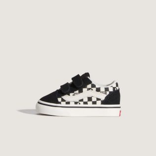 VANS VN000CRWBLA1 Old Skool V GEO CHECK BLACK - sole-shoes.gr