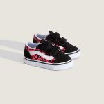 VANS VN000CRWFOC1 Old Skool V glitter leopard - sole-shoes.gr