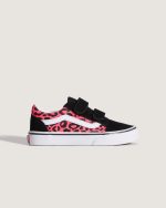 VANS VN000CYAFOC1 Old Skool V glitter leopard - sole-shoes.gr