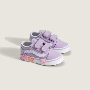 VANS VN000EFHFSF1 OLD SKOOL V BUTTERFLY SOFT ORCHID - sole-shoes.gr
